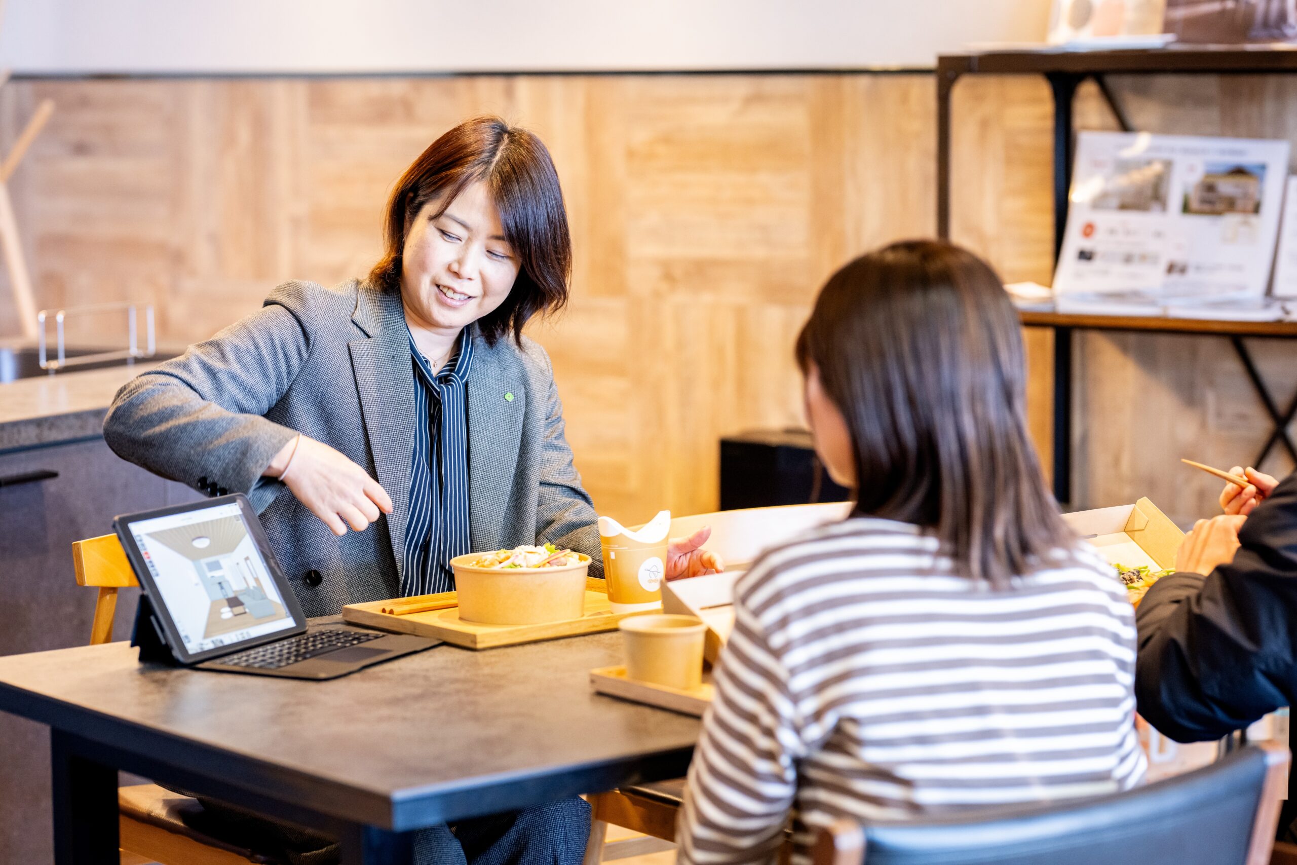 カフェでリノベーション相談
