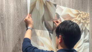 エコカラットセルフ取付風景