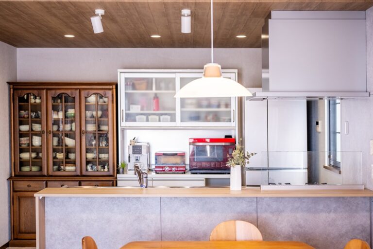 キッチンリフォーム工事後　クリナップ　ステディア