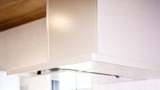 クリナップ洗エールレンジフードの設置事例写真