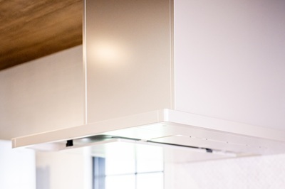 クリナップ洗エールレンジフードの設置事例写真