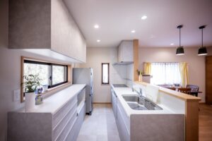 LIXILリシェルで対面キッチンに