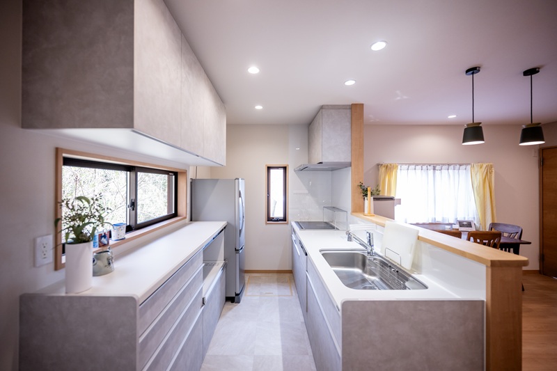 LIXILリシェルで対面キッチンに